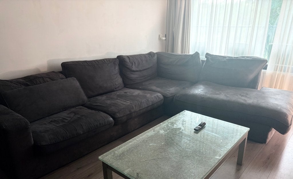 Gratis, Ophalen, Gebruikt, Hoekbank, Minder dan 150 cm