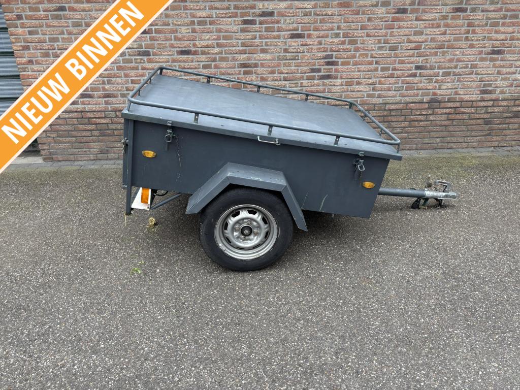 Bagagewagen aanhanger aanhangwagen enkelasser, Gebruikt