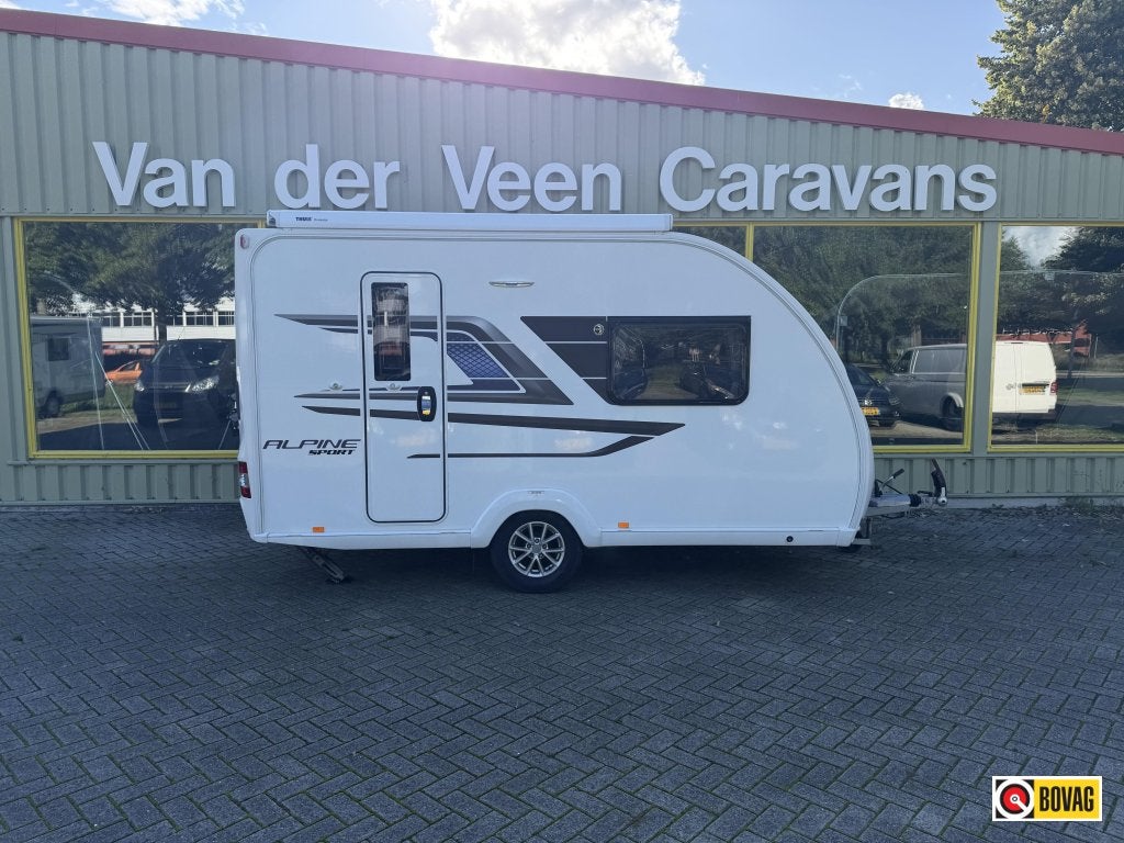 Sprite Alpine Sport 370 EK Dorema luifel, fietsenrek, Standaardzit, Tot en met 2, Bedrijf, 750 - 1000 kg