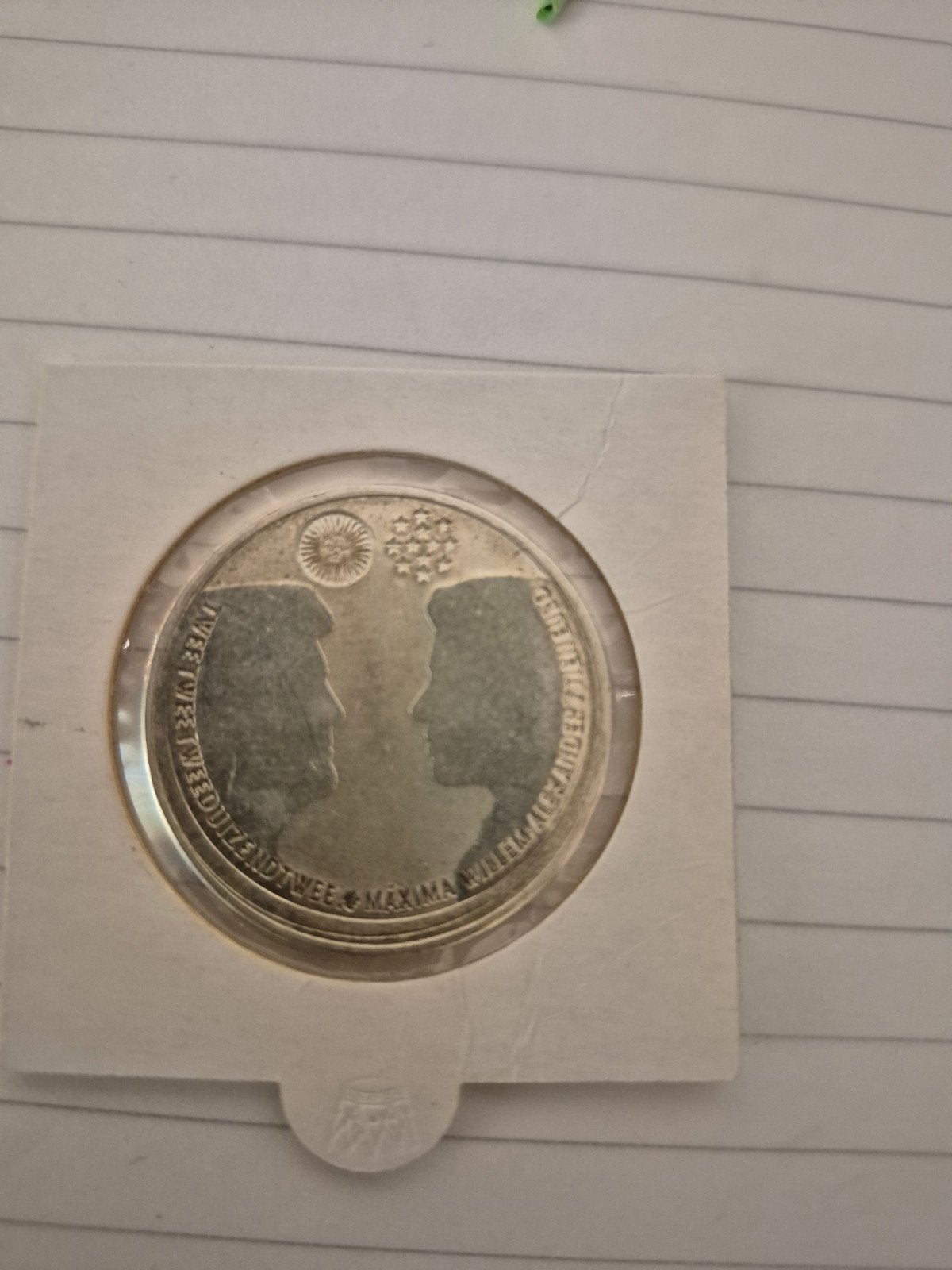 10 euro 2002 zilver, Postzegels en Munten, Ophalen of Verzenden, Koningin Beatrix, Euro's, Zilver