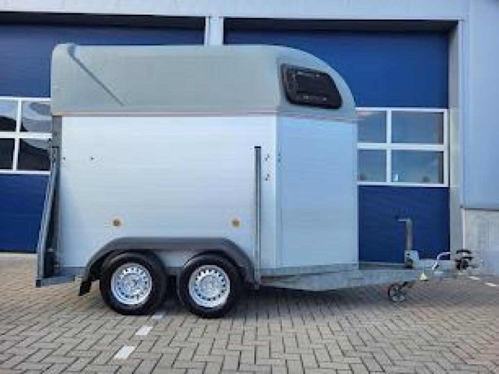 Zeer mooie 1.5 paardentrailer henra vol aluminium garantie *, Gebruikt, Aluminium, 1½-paards trailer