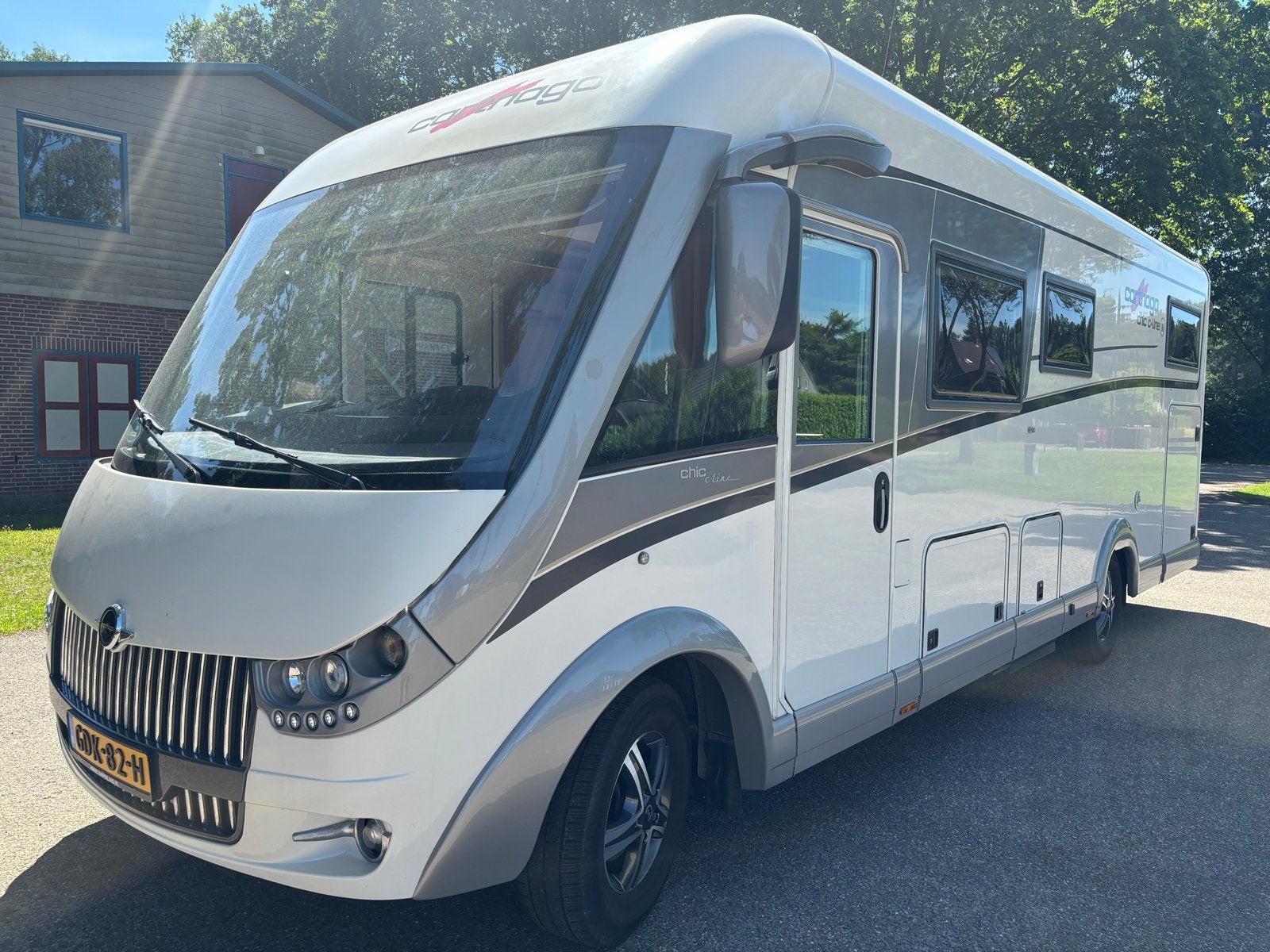 Carthago Chic C-Line I 4.9 - Luxe Integraal Camper 2018, Caravans en Kamperen, Campers, Luifel, Ringverwarming, Fiat, 7 tot 8 meter