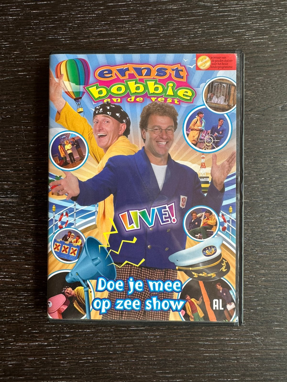 Ernst, Bobbie en de Rest – Doe je Mee op Zee Show, Cd's en Dvd's, Dvd's | Kinderen en Jeugd, Ophalen of Verzenden, Zo goed als nieuw