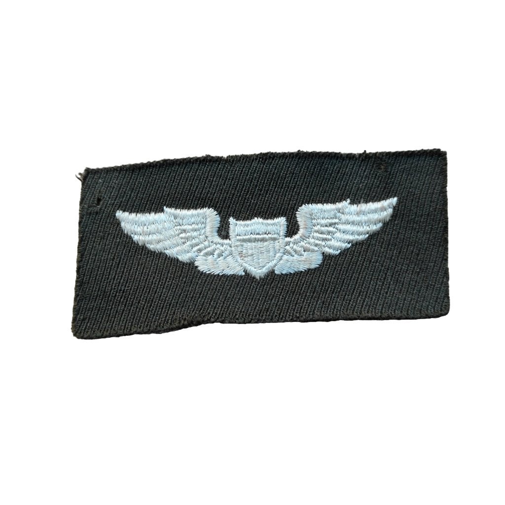 WWII US Pilot Wing Patch, Ophalen of Verzenden, Amerika, Embleem of Badge