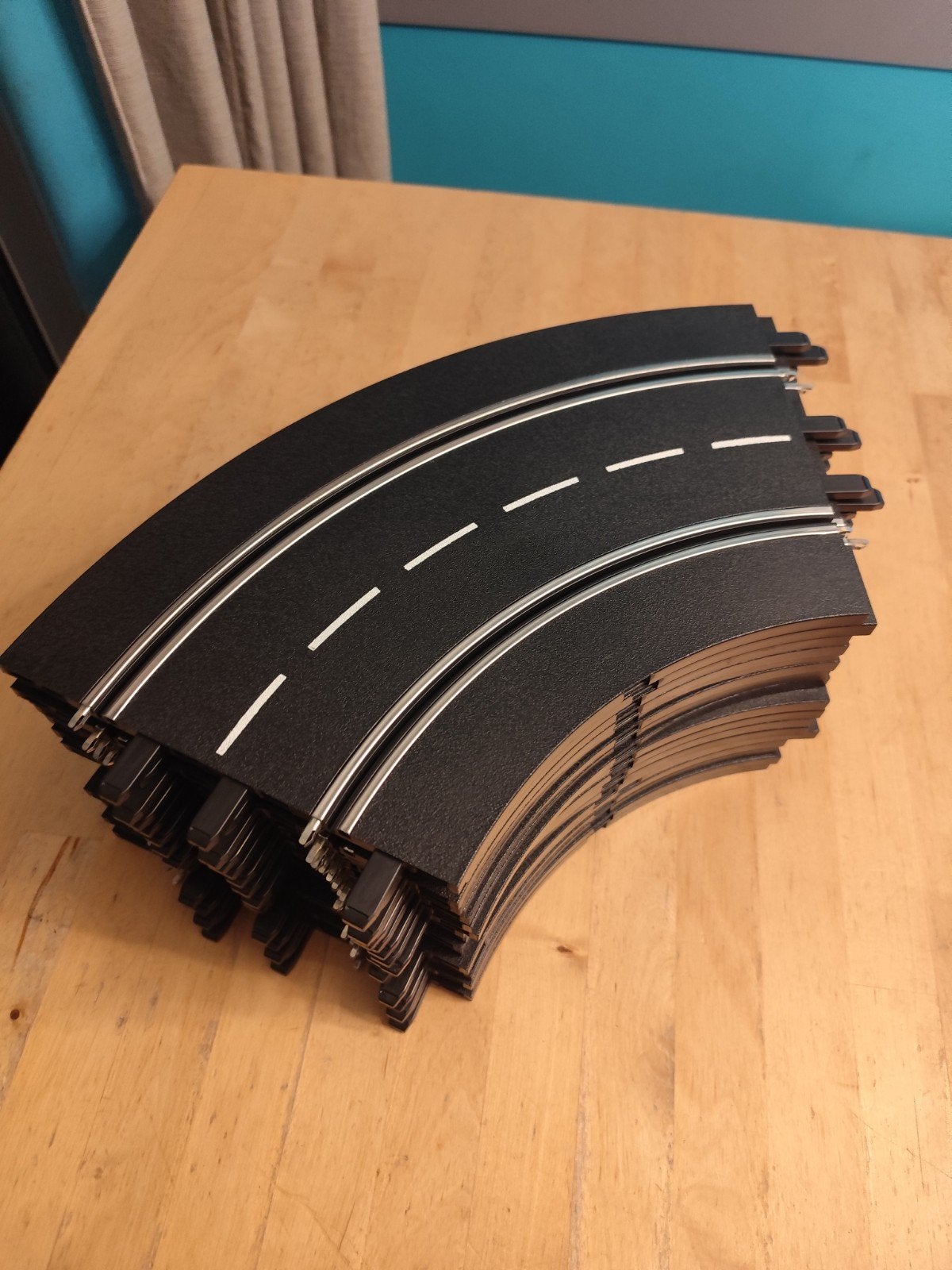 Carrera 124/132 Evolution Bocht 1/60 - 18 stuks, Onderdelen, Carrera, Ophalen of Verzenden, Zo goed als nieuw