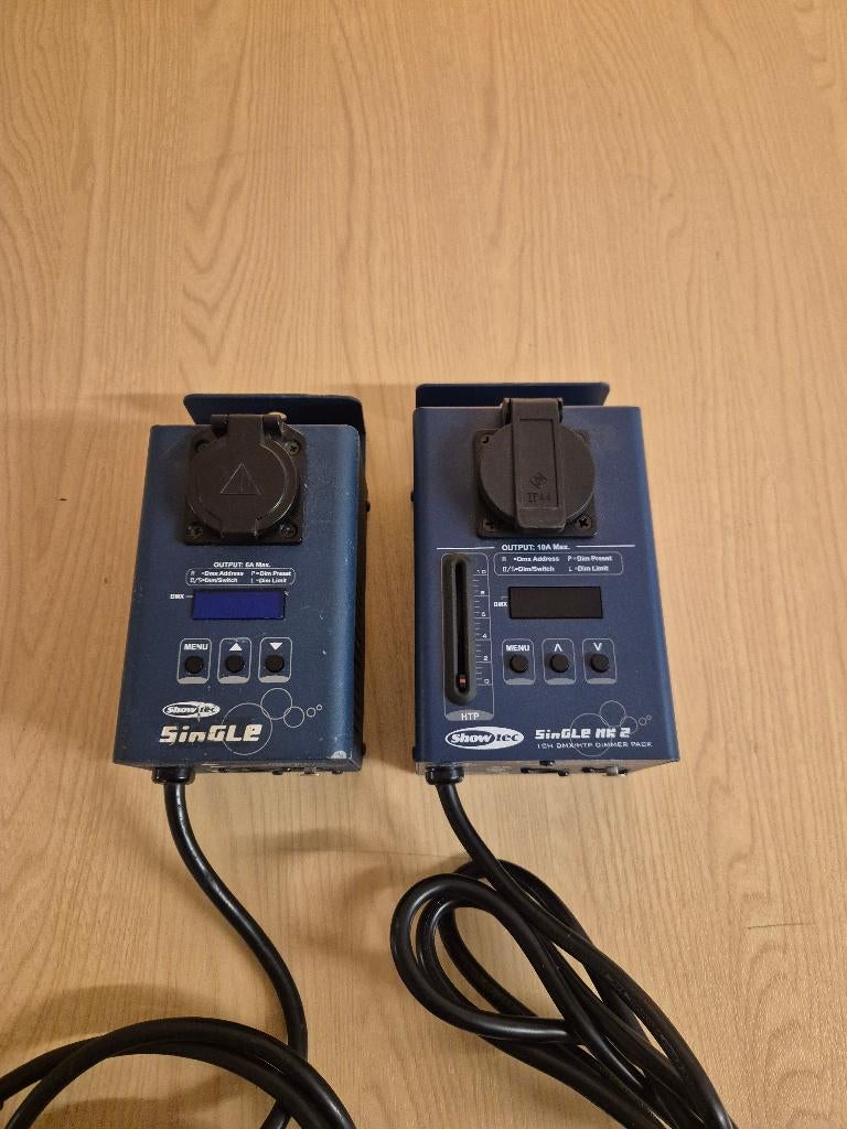 2x Showtec single dim, Muziek en Instrumenten, Licht en Laser, Ophalen of Verzenden, Zo goed als nieuw, Licht
