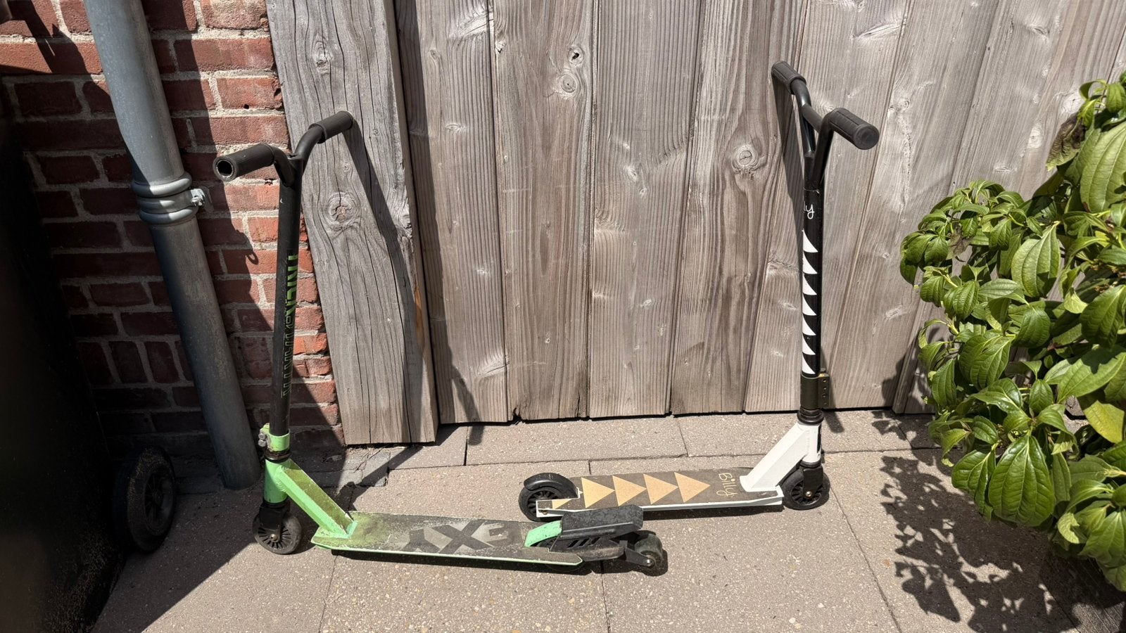 2x stunt step, Ophalen, Zo goed als nieuw, Gewone step