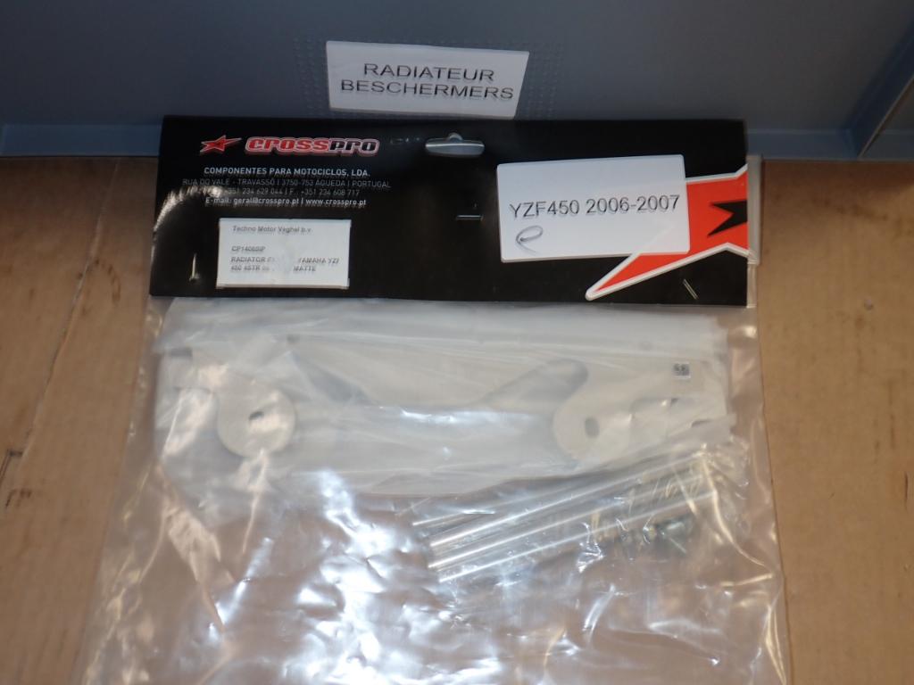 Yamaha YZF450 YZ450F 2006-2007 Radiateur Braces, Verzenden
