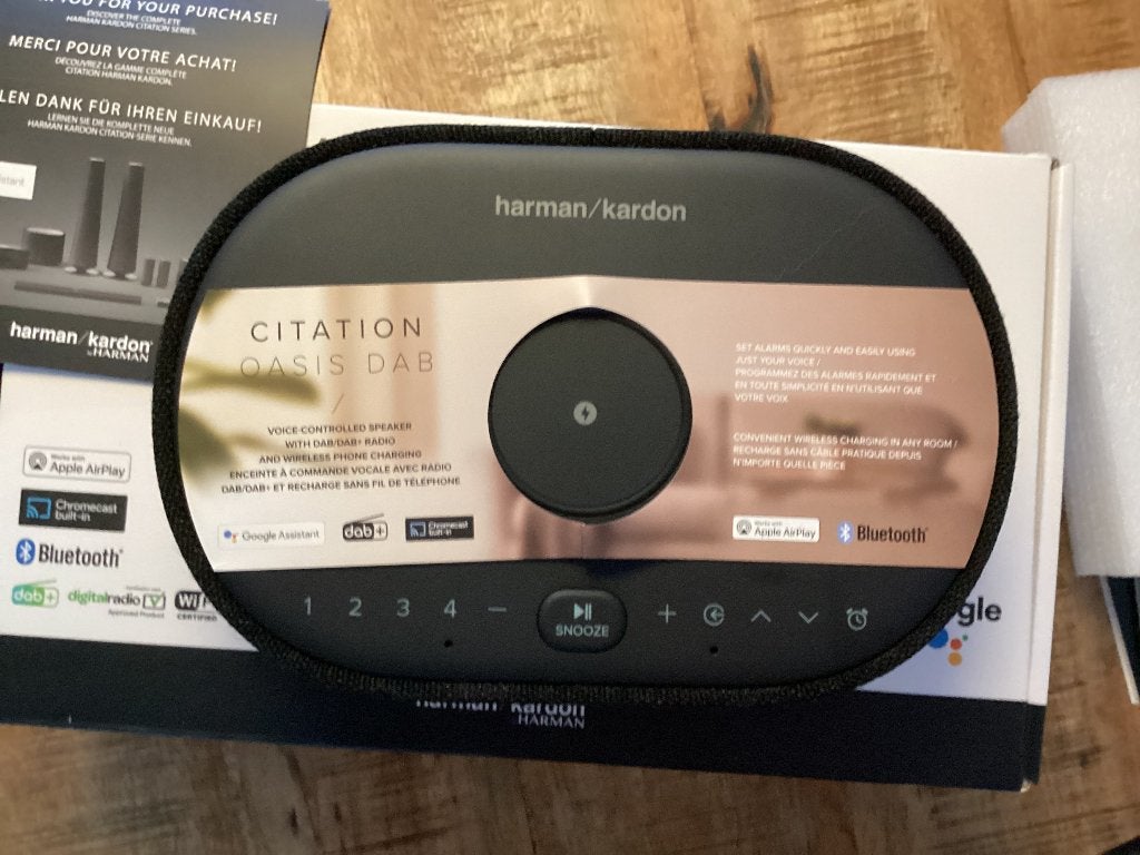 Harman Kardon Citation Oasis DAB - Smart Speaker met Radio, Ophalen of Verzenden, Nieuw, Radio