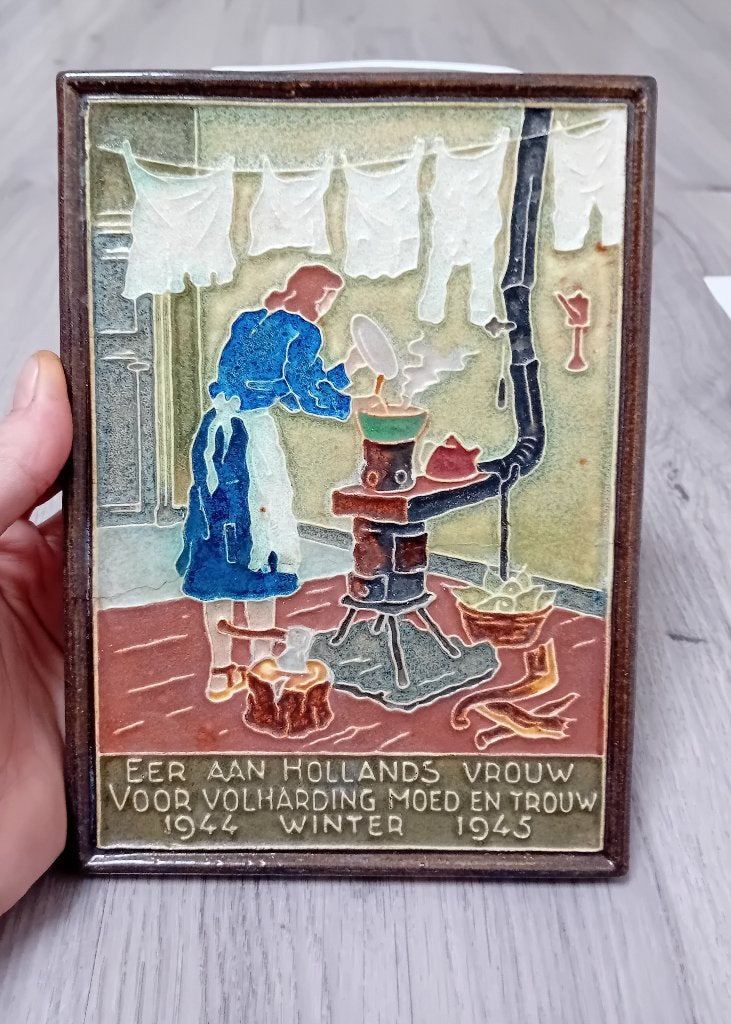 cloisonné gedenktegel van De Porceleyne Fles, Verzenden