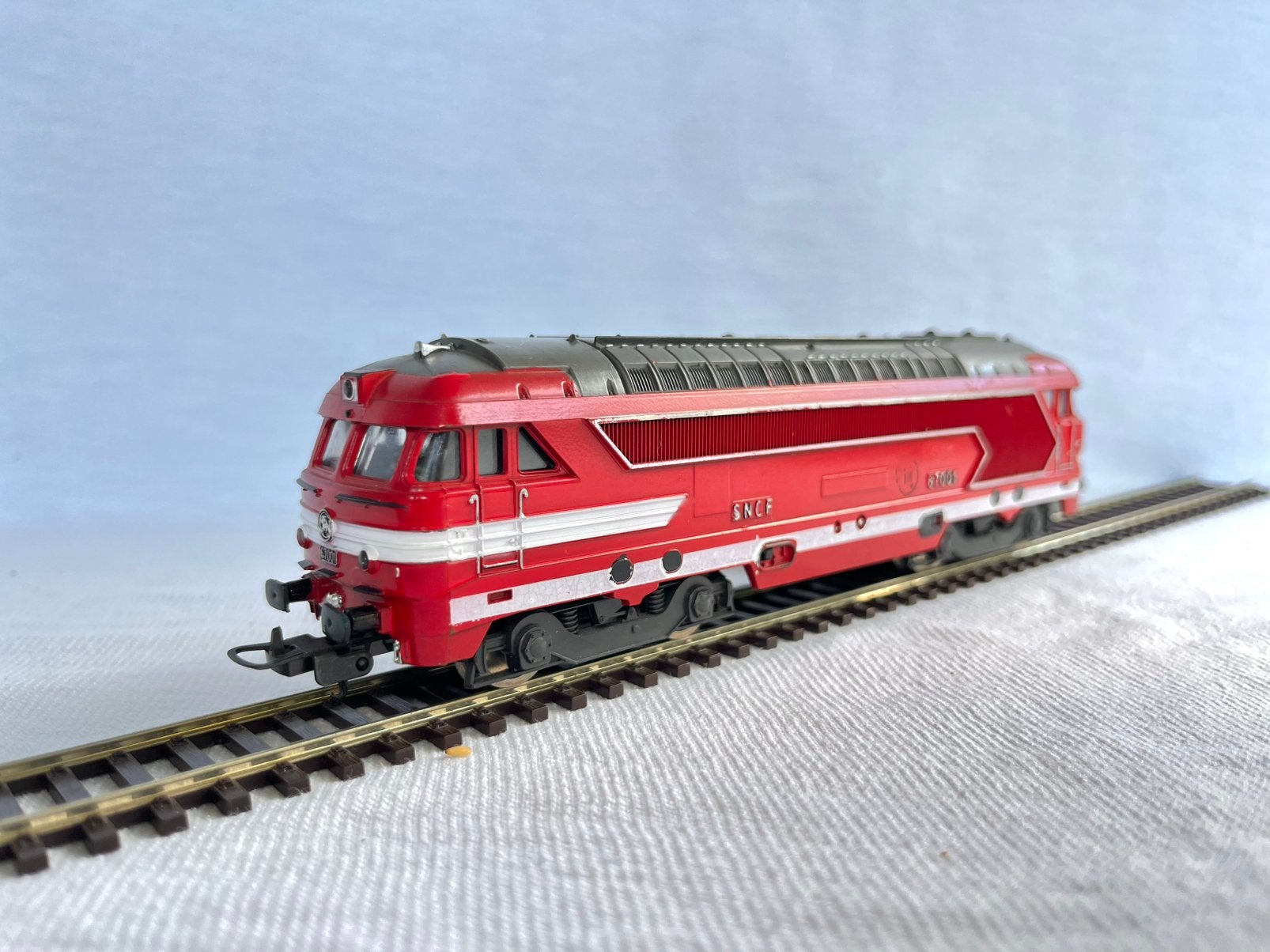 Lima 8033L SNCF 67001 diesellok H0, Hobby en Vrije tijd, Gebruikt, Ophalen of Verzenden, Analoog, Lima