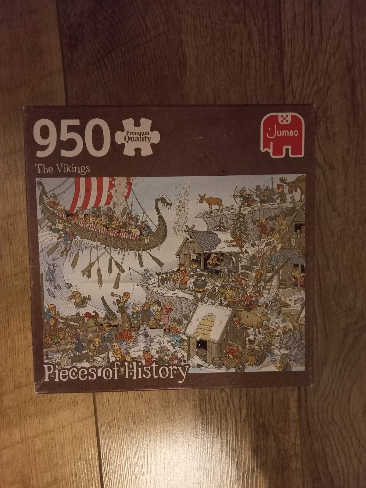 jumbo puzzel the vikings, Ophalen of Verzenden