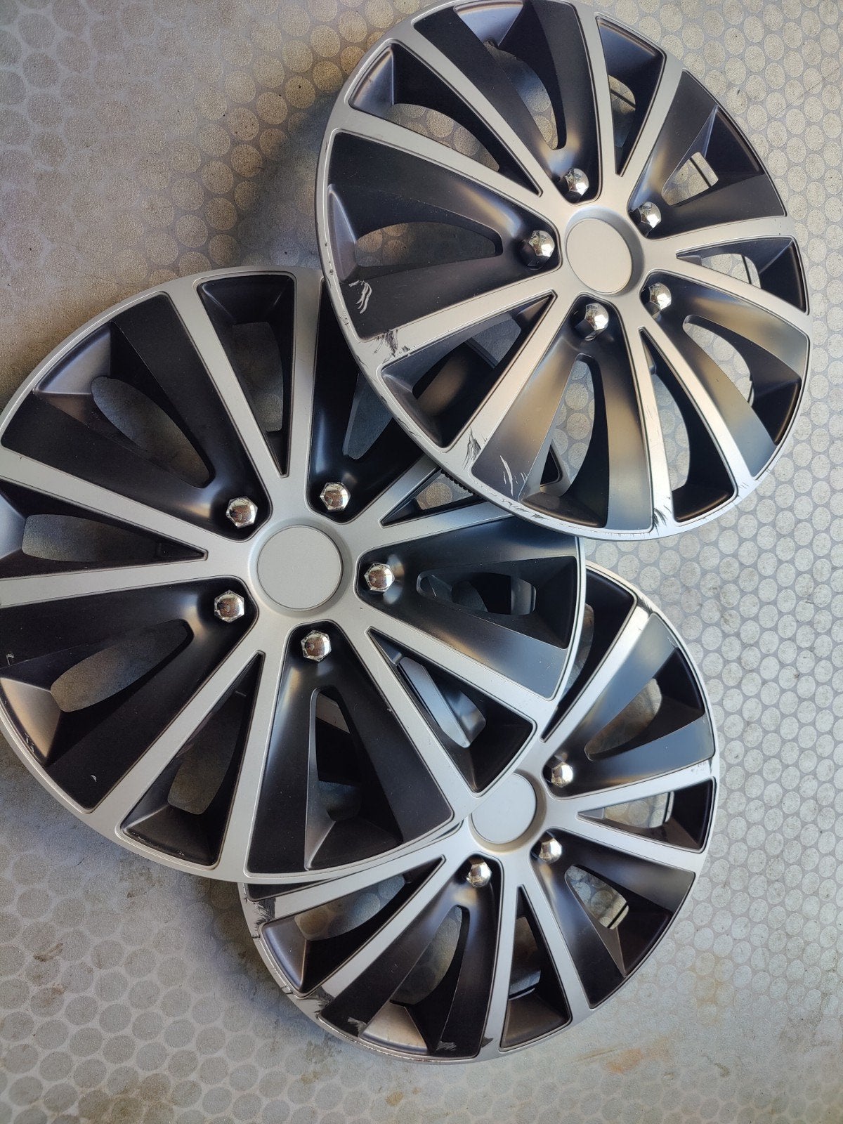 3 wieldoppen 16 inch, Ophalen of Verzenden, Gebruikt