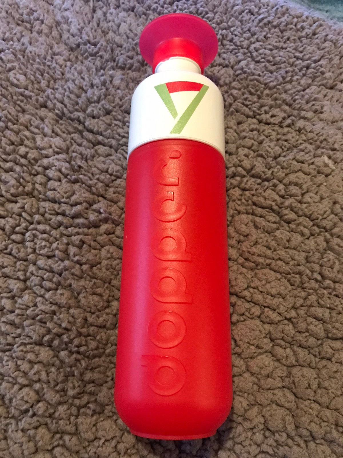 Dopper rood drinkfles bidon waterfles nieuw met logo, Verzenden, Nieuw