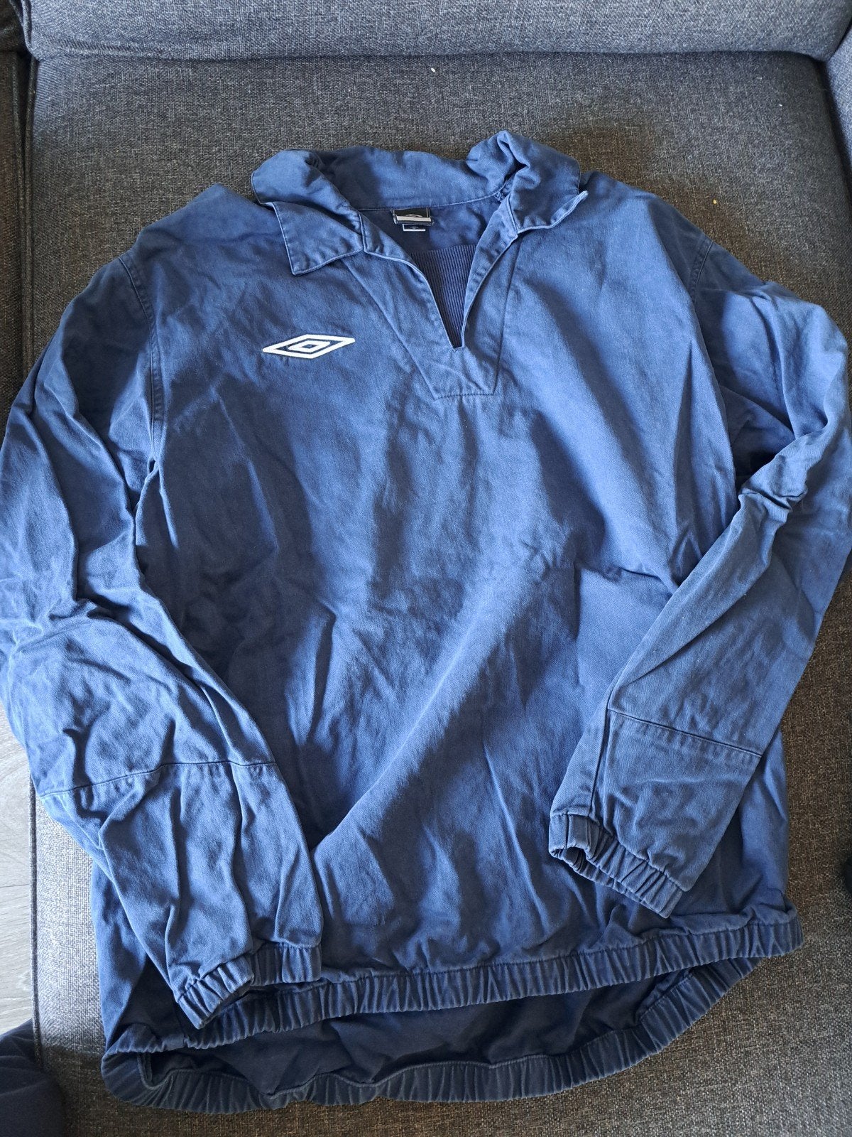 Vintage Umbro drill top maat XL, Ophalen of Verzenden, Gedragen