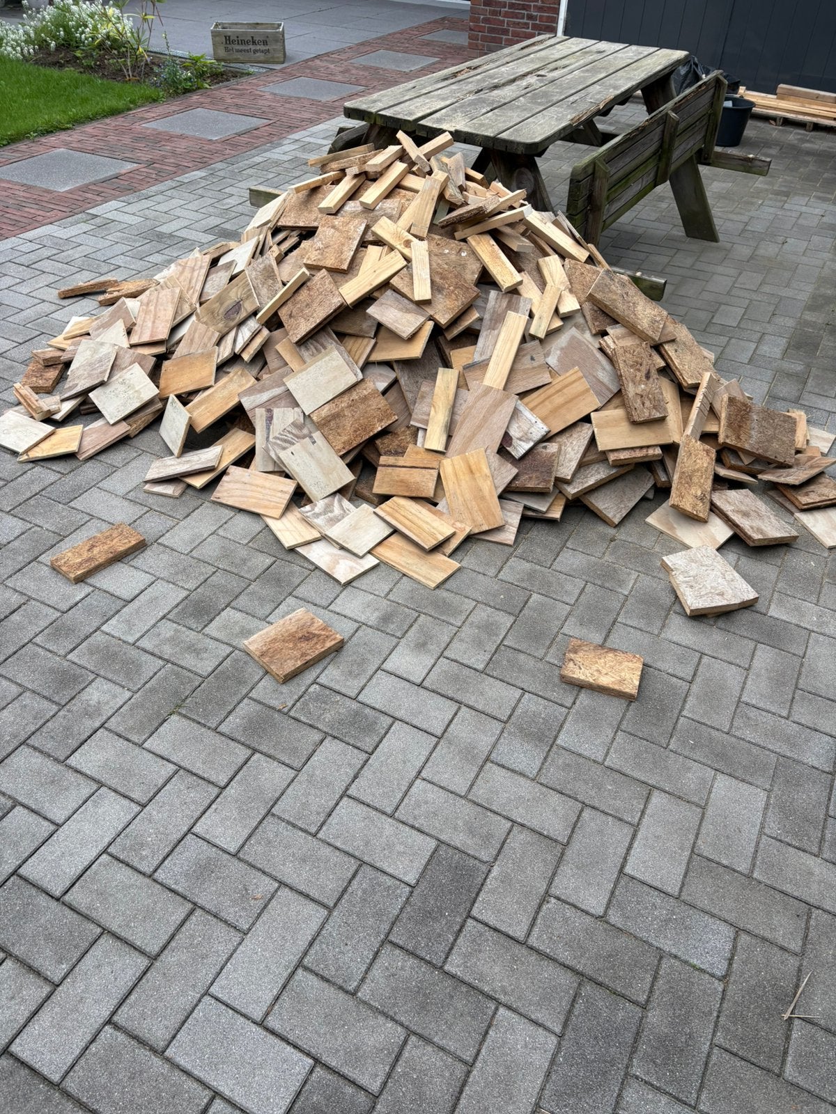 Kachelhout haardhout gratis ophalen, Minder dan 3 m³, Ophalen, Overige houtsoorten