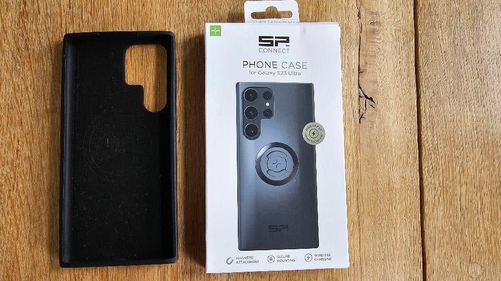 SP CONNECT SPC+ Samsung Galaxy S23 FE Zwart, Ophalen of Verzenden, Zo goed als nieuw, Frontje of Cover