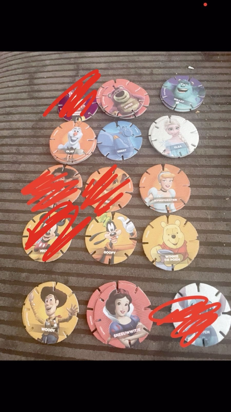 Diverse Disney Diskeys - Ruilen of Kopen (0.50 per stuk), Ophalen of Verzenden, Zo goed als nieuw