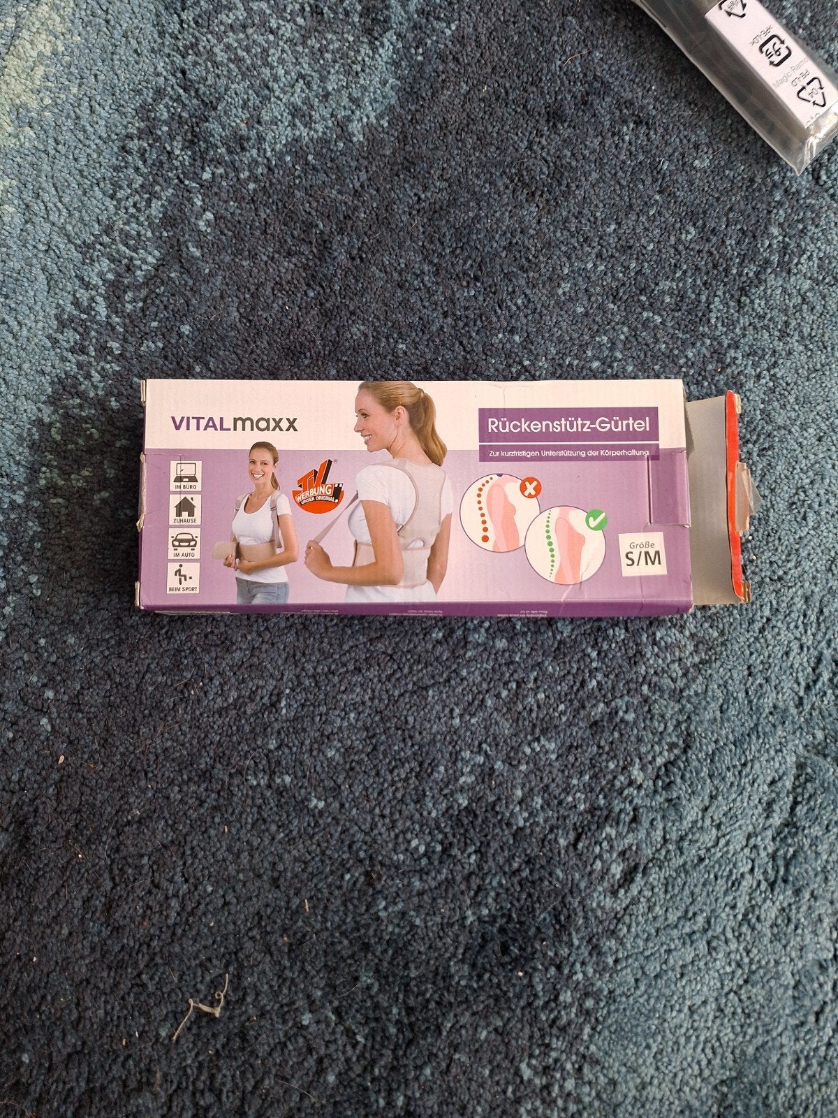 VITALmaxx Rugcorrector / Rugsteungordel Maat S/M Nieuw, Ophalen of Verzenden, Nieuw, Overige typen