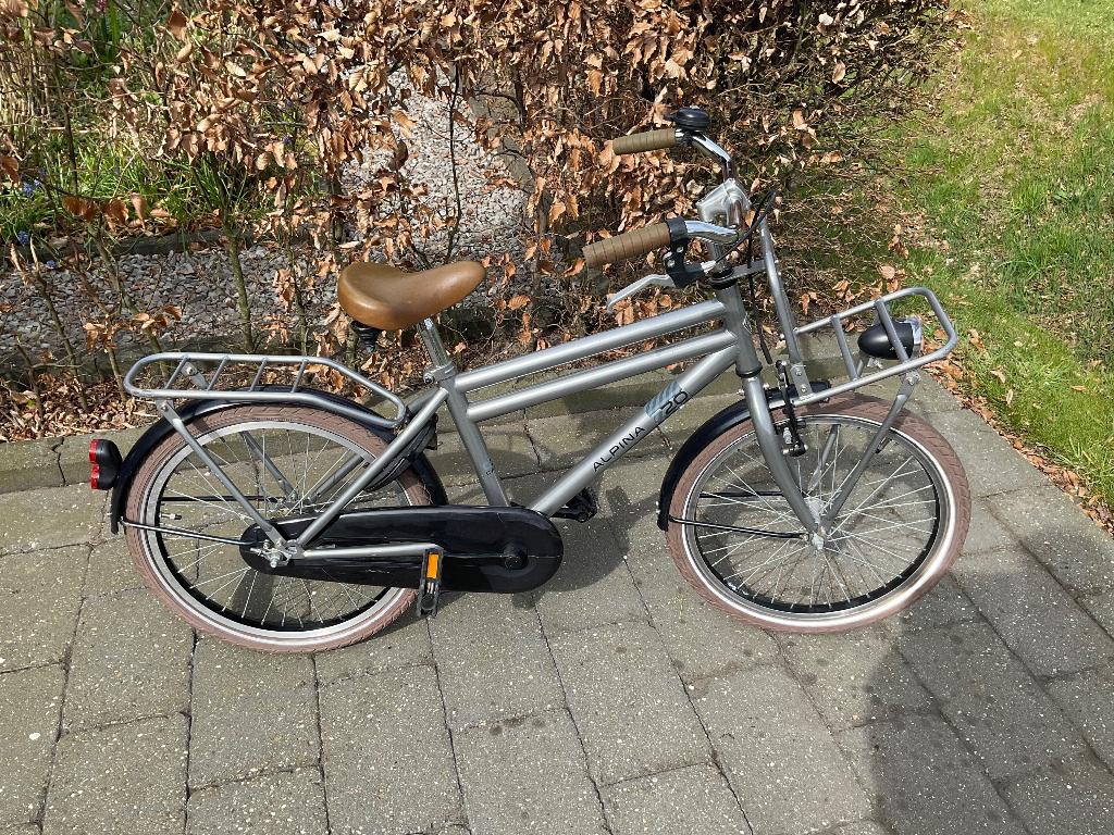 Nette Alpina cargo jongensfiets 20 inch, Fietsen en Brommers, Ophalen, Terugtraprem, Gebruikt, Alpina