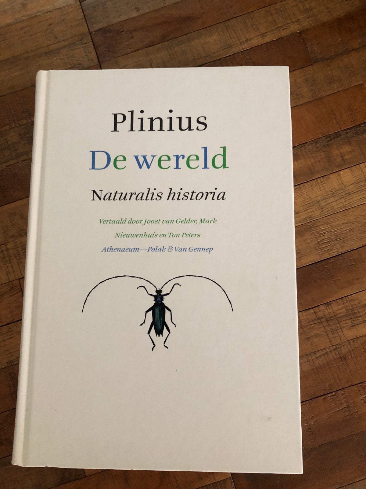 Plinius - De wereld, Naturalis historia, Boeken, Ophalen of Verzenden, Zo goed als nieuw, Nederland