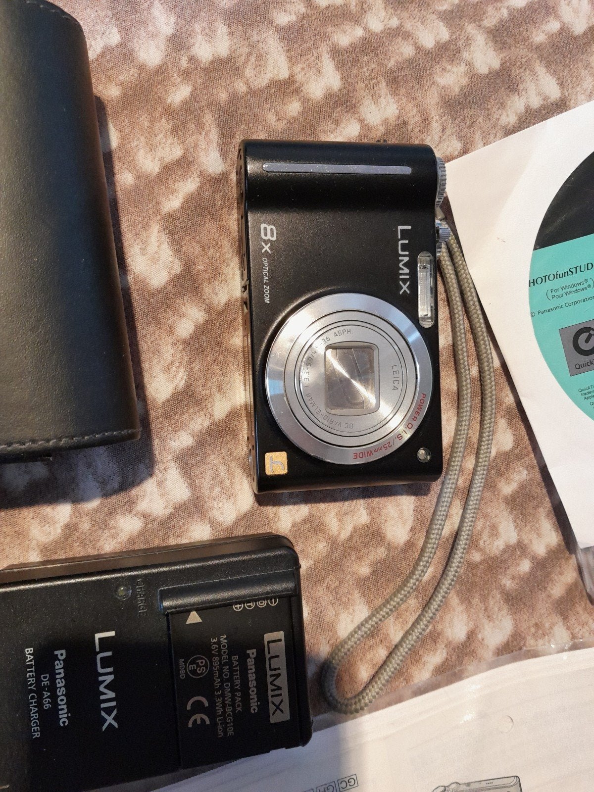 panasonic DMC-ZR1 compleet met mooie tas, Ingebouwde flitser, Gebruikt, Ophalen of Verzenden, Compactcamera