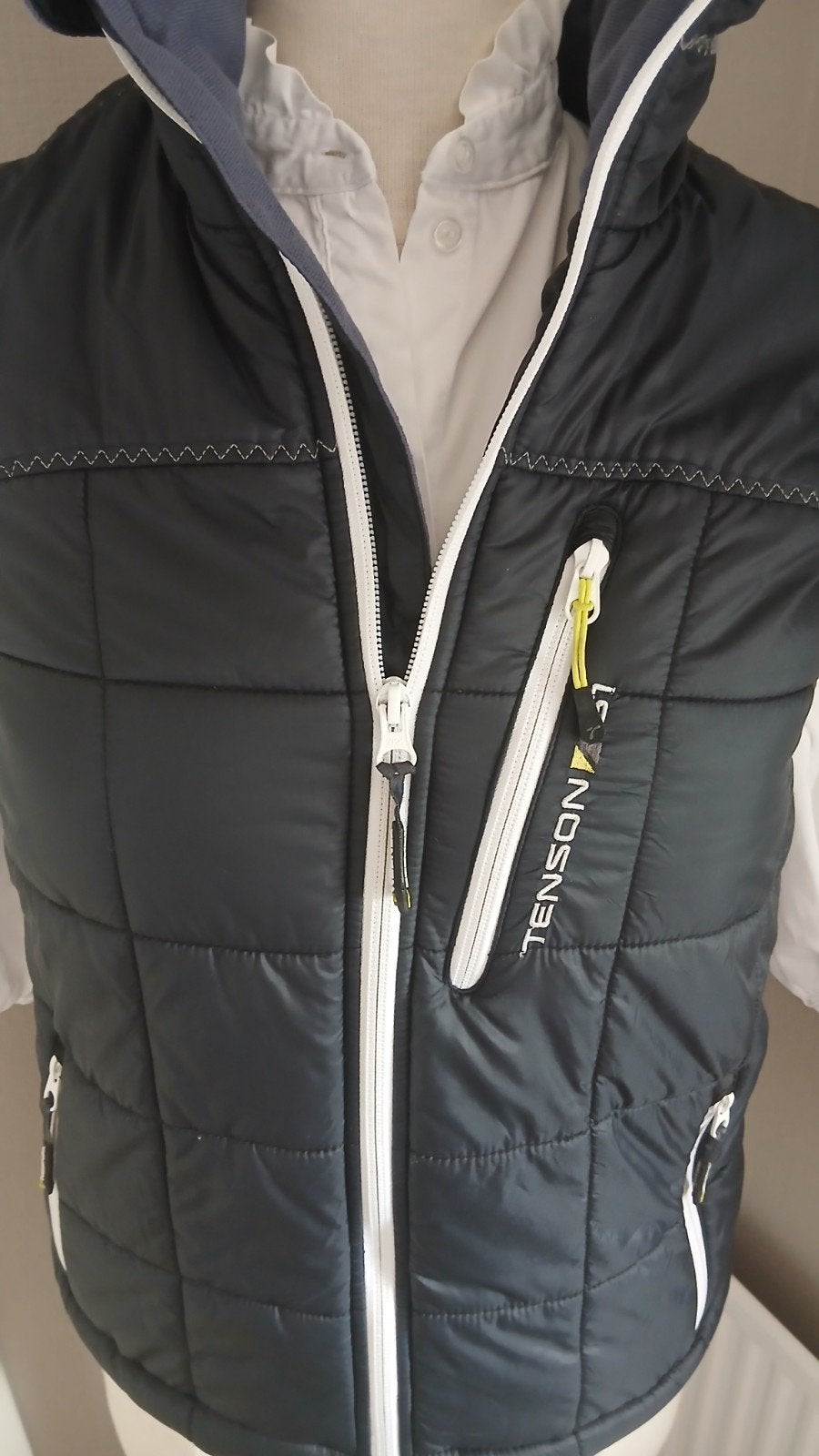 Tenson bodywarmer donkerblauw maat S, Ophalen of Verzenden