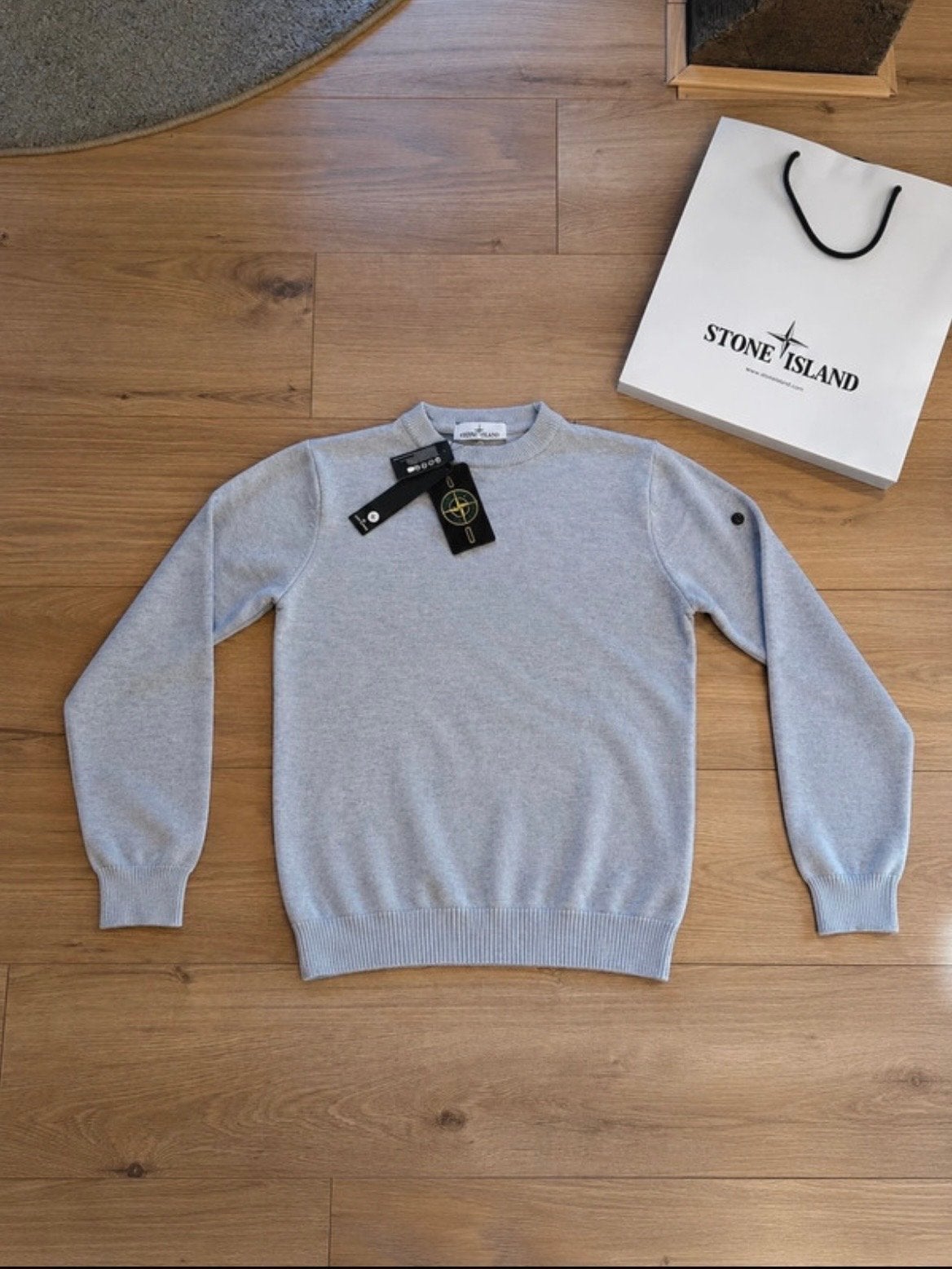 Stone Island trui maat L - Nieuw met labels, Ophalen of Verzenden, Nieuw, Maat 52/54 (L), Grijs