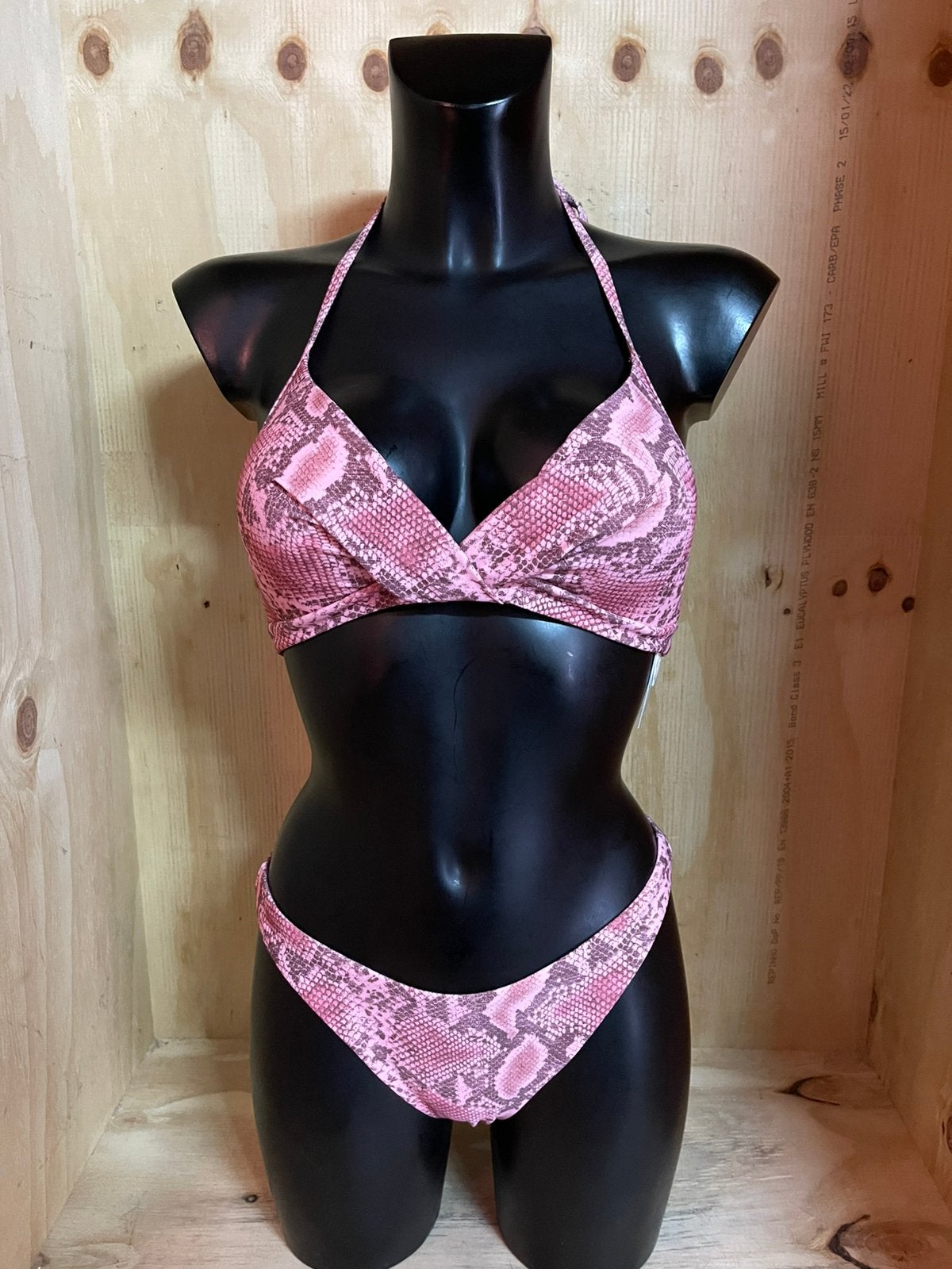 Barts Amsterdam halter maat 38 en 42 model keona, Verzenden, Nieuw, Roze, Bikini