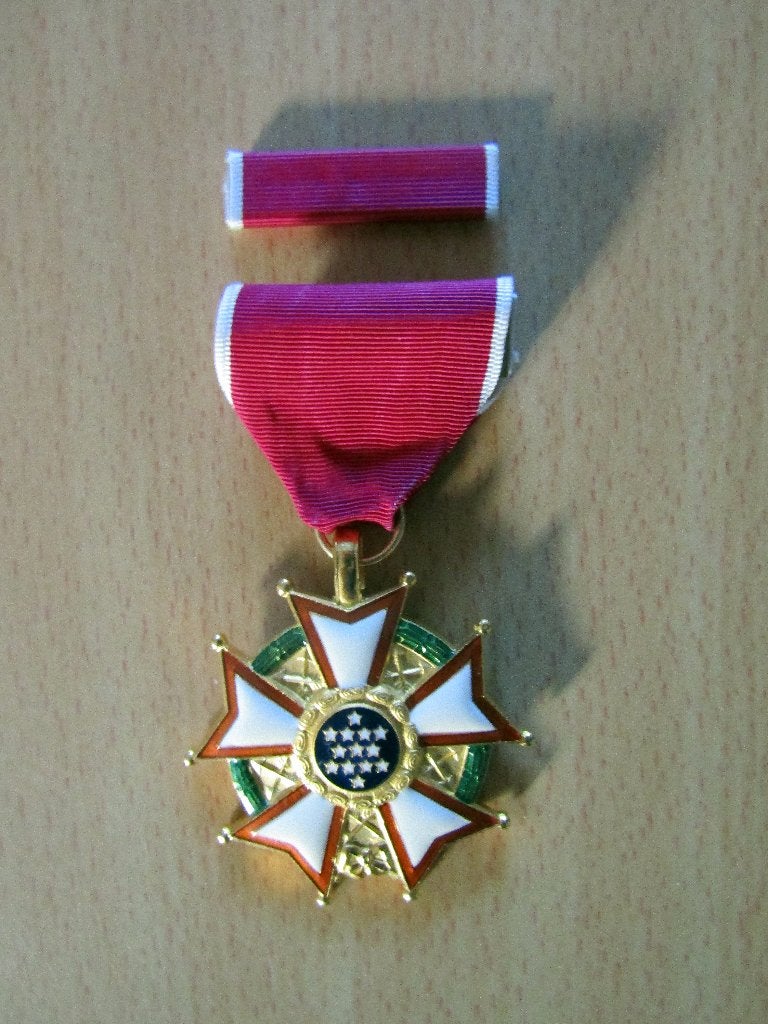 legion of merit  medaille USA (origineel!), Ophalen of Verzenden, Landmacht, Amerika, Lintje, Medaille of Wings