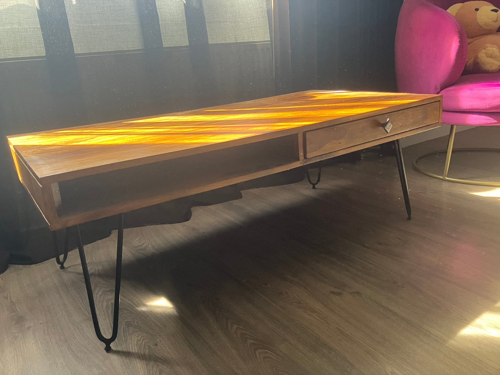 Salontafel, Ophalen, 100 tot 150 cm, 50 tot 100 cm, Zo goed als nieuw