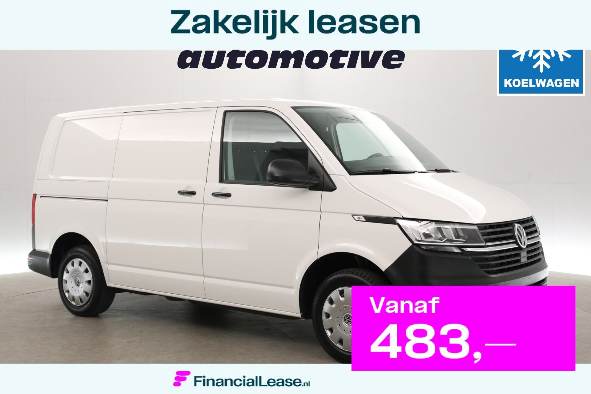 Volkswagen Transporter 2.0 TDI L1H1 | Koelwagen 0 | Nachtk, Voorwielaandrijving, Stof, Gebruikt, Euro 6
