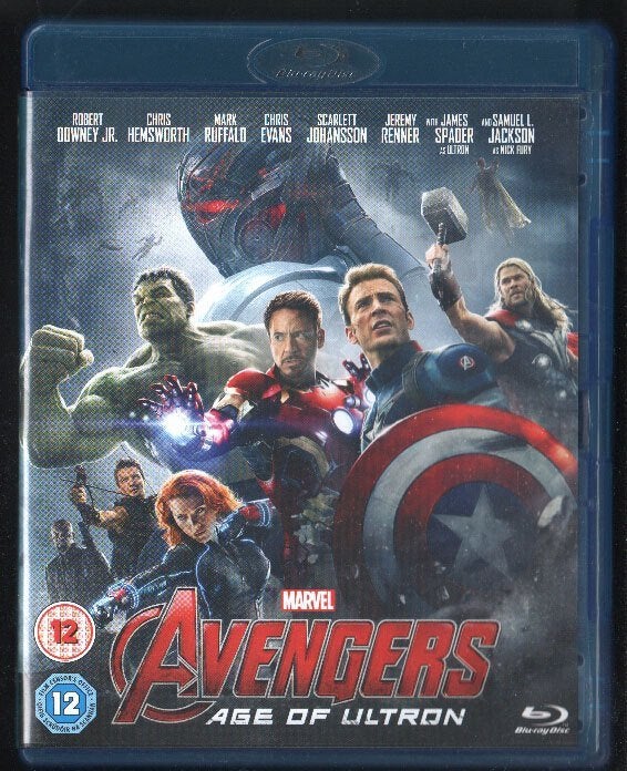 Avengers Age of Ultron, MARVEL MCU. Blu-ray. UK subs!, Cd's en Dvd's, Blu-ray, Portugees, Film, Science Fiction en Fantasy, Ophalen of Verzenden