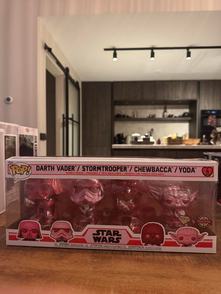 Funko Pop! Star Wars 4-pack Diamond Collection, Ophalen of Verzenden, Nieuw