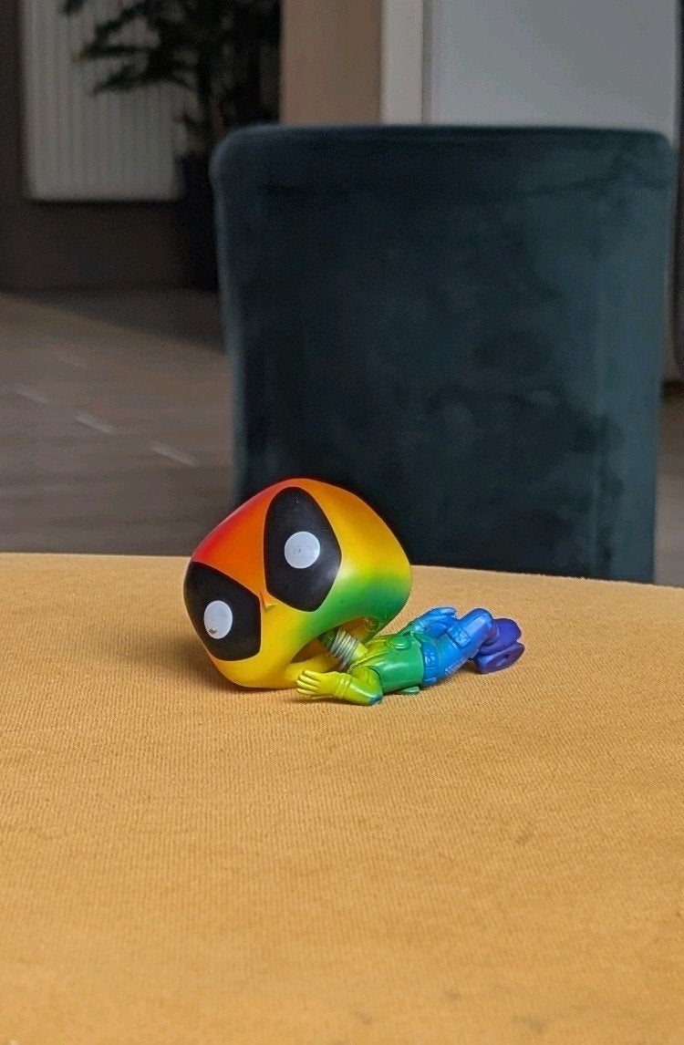 funkopop Deadpool rainbow, Ophalen, Gebruikt