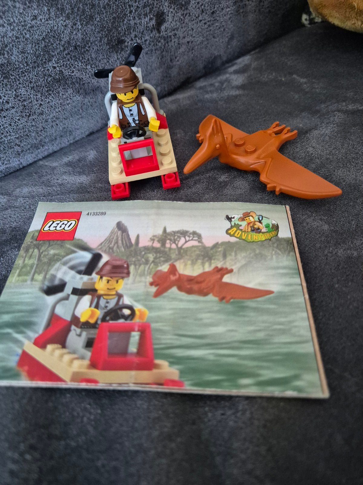 LEGO Adventurers Dino Island 5912 - Propeller Sled, Kinderen en Baby's, Ophalen of Verzenden, Gebruikt