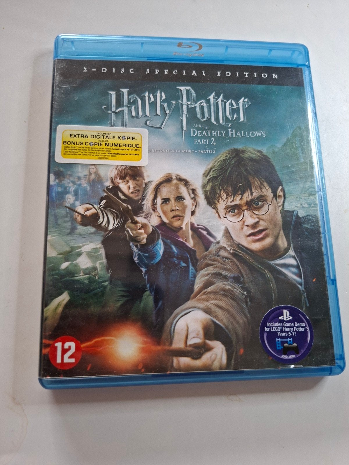 Harry Potter en de Relieken van de Dood Deel 2 - Blu-ray, Gebruikt, Fantasy, Ophalen of Verzenden, Vanaf 12 jaar