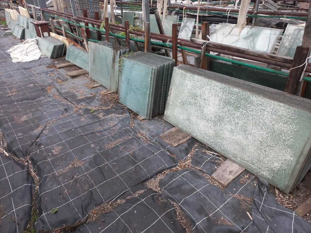 Tuindersglas,kasglas,kassen,kas,glas,glasplaten alle maten, Ophalen, Gevelraam of Ruit, Gebruikt, Minder dan 80 cm