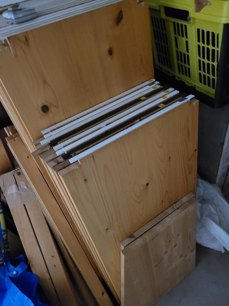 Lundia planken, schappen 40 cm diep, 80 cm breed, Huis en Inrichting, Ophalen, Gebruikt