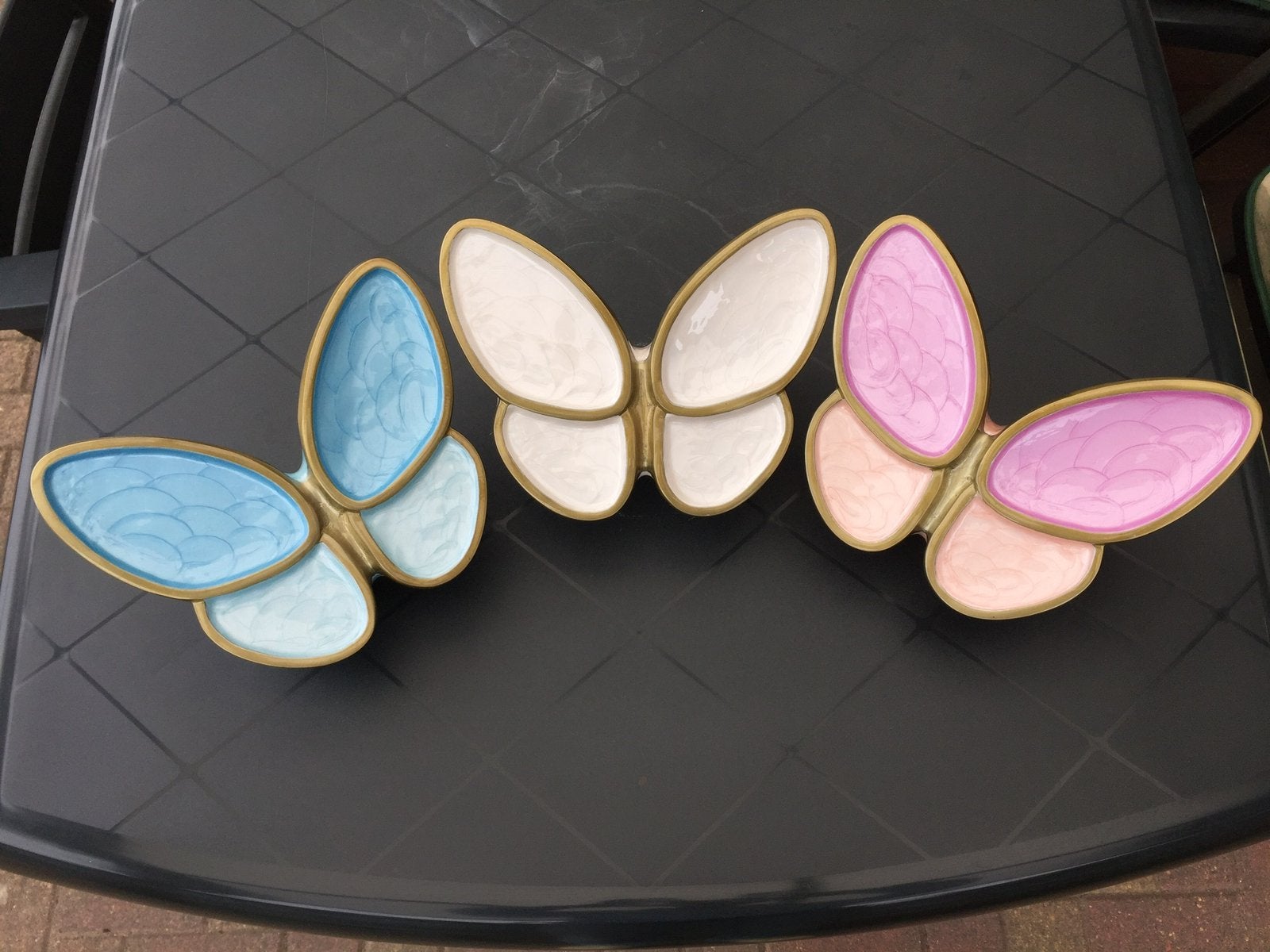 Grote as urnen vlinders butterfly zijn op voorraad urns, Ophalen of Verzenden, Nieuw
