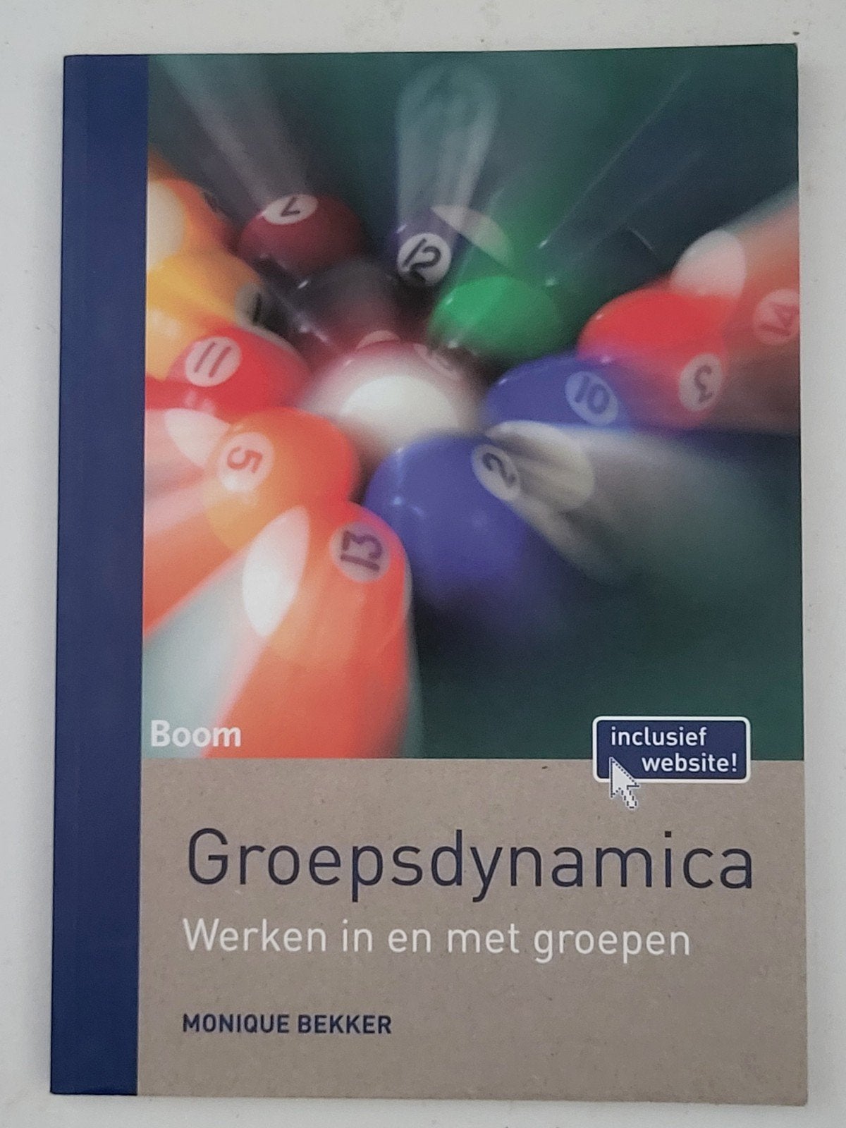 Groepsdynamica: Werken in en met groepen - Monique Bekker, Boeken, Studieboeken en Cursussen, Monique Bekker, Zo goed als nieuw