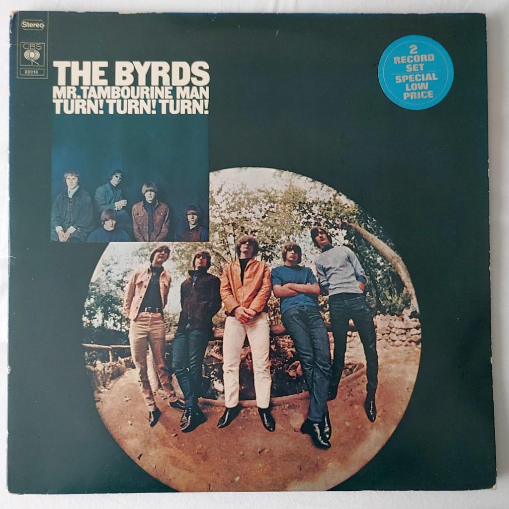 The Byrds - Mr. Tambourine Man & Turn! Turn! Turn! 2x LP, Ophalen of Verzenden, 12 inch, 1960 - 1969, Gebruikt