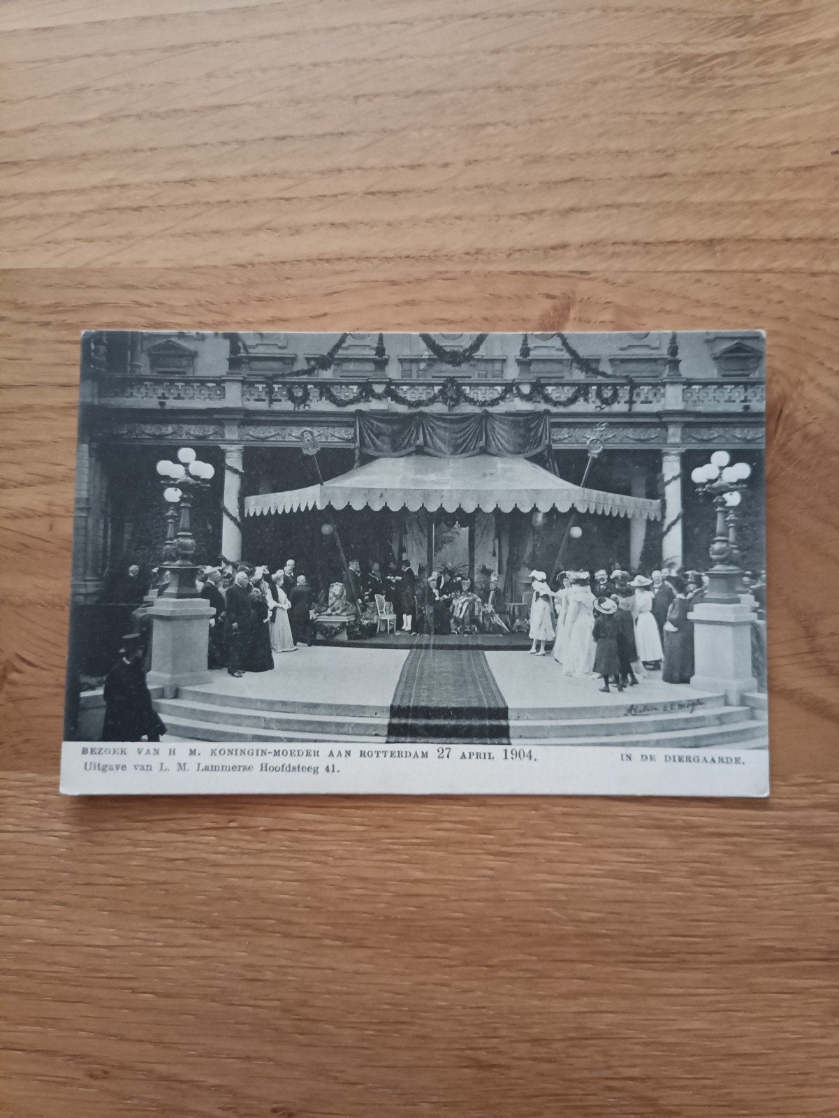 Koninklijk bezoek Rotterdam, Ophalen of Verzenden, Ongelopen, Zuid-Holland