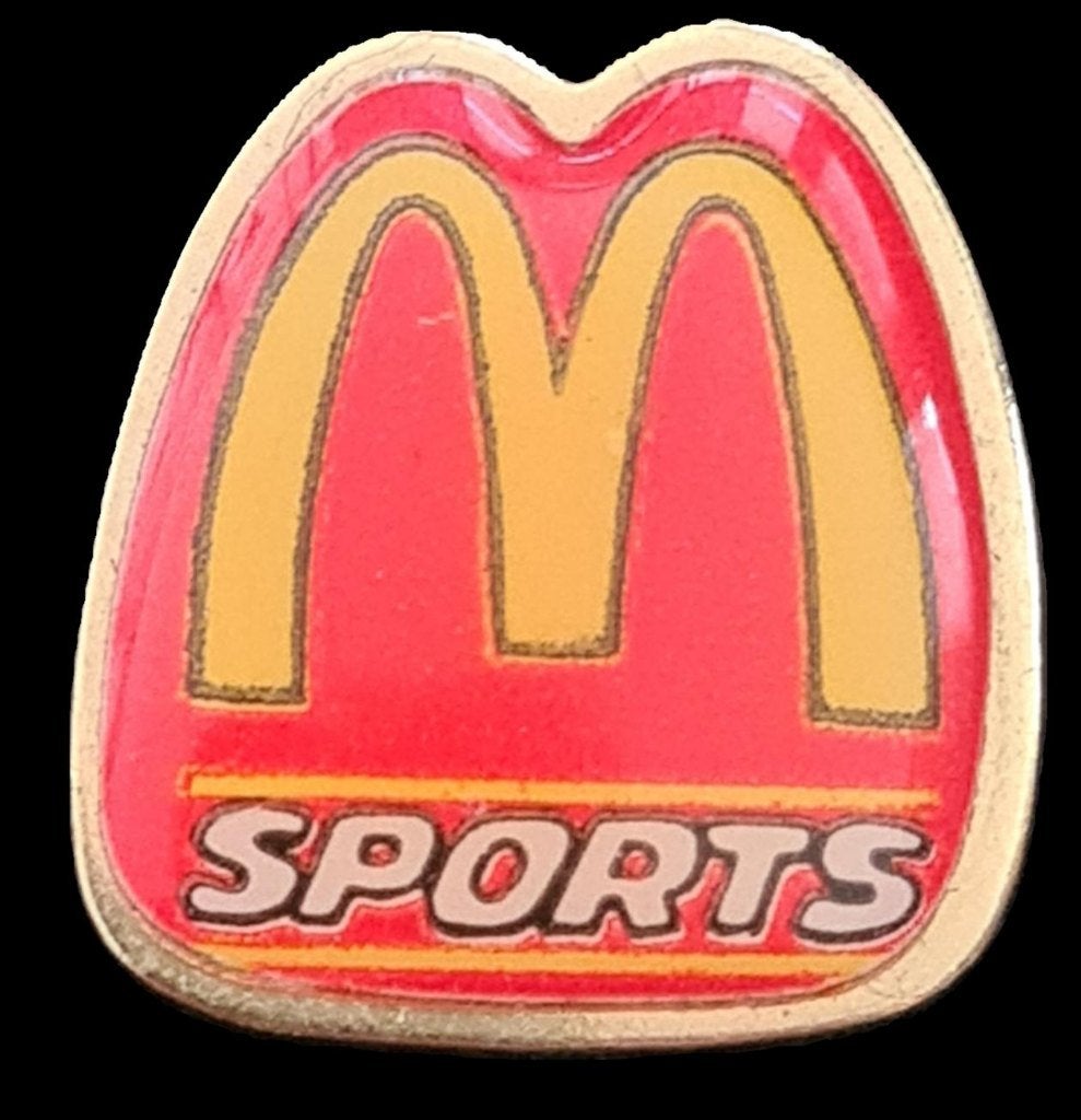 Mc Donalds M sports pin, Verzenden, Nieuw, Sport, Speldje of Pin