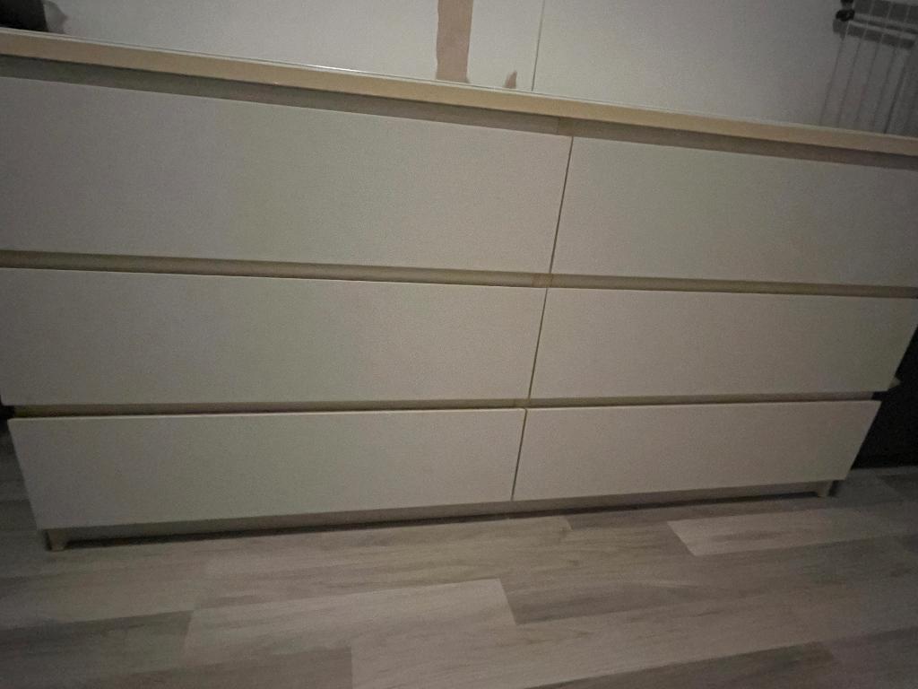 IKEA Malm 6 lades, Ophalen, Gebruikt, 100 tot 150 cm, 5 laden of meer