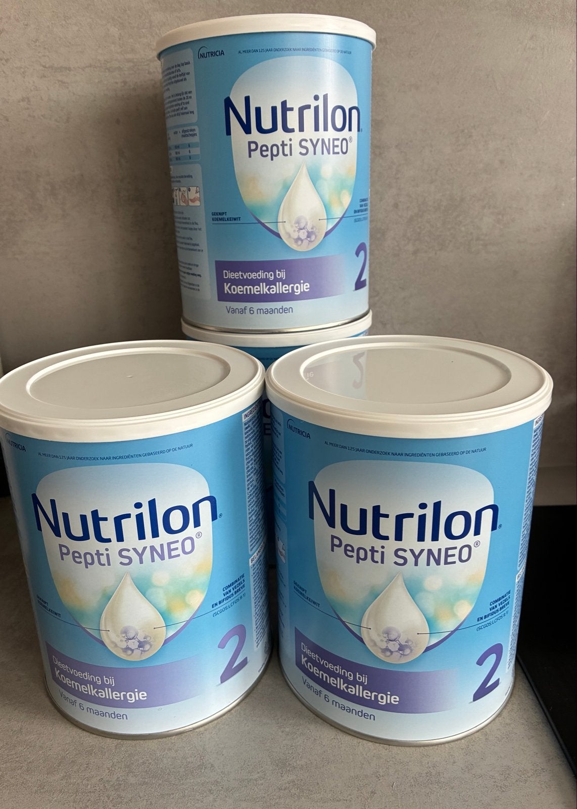 Nutrilon Pepti SYNEO 2 - Dieetvoeding Koemelkallergie, Kinderen en Baby's, Babyvoeding en Toebehoren, Ophalen of Verzenden, Nieuw