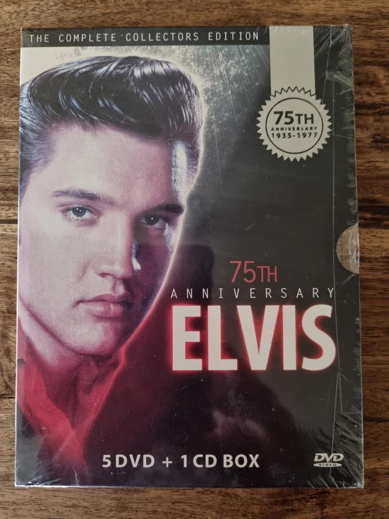 Elvis 75th Anniversary 5 DVD + 1 CD Boxset - Nieuw, Alle leeftijden, Boxset, Muziek en Concerten, Ophalen of Verzenden