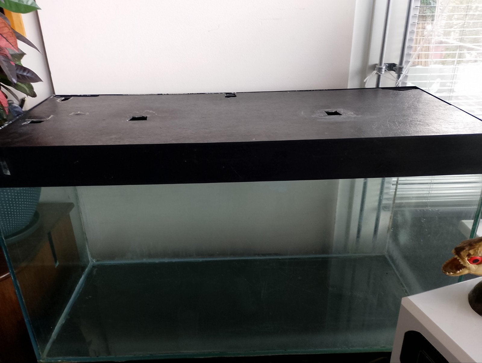 gratis aquarium, onderstel, verw. element, Dieren en Toebehoren, Vissen | Aquaria en Toebehoren, Ophalen, Gebruikt, Leeg aquarium