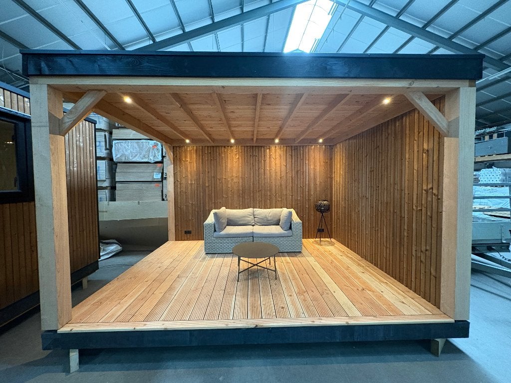 Nieuw : Luxe prefab overkapping., Ophalen, 200 tot 400 cm, 250 tot 500 cm, Overige typen