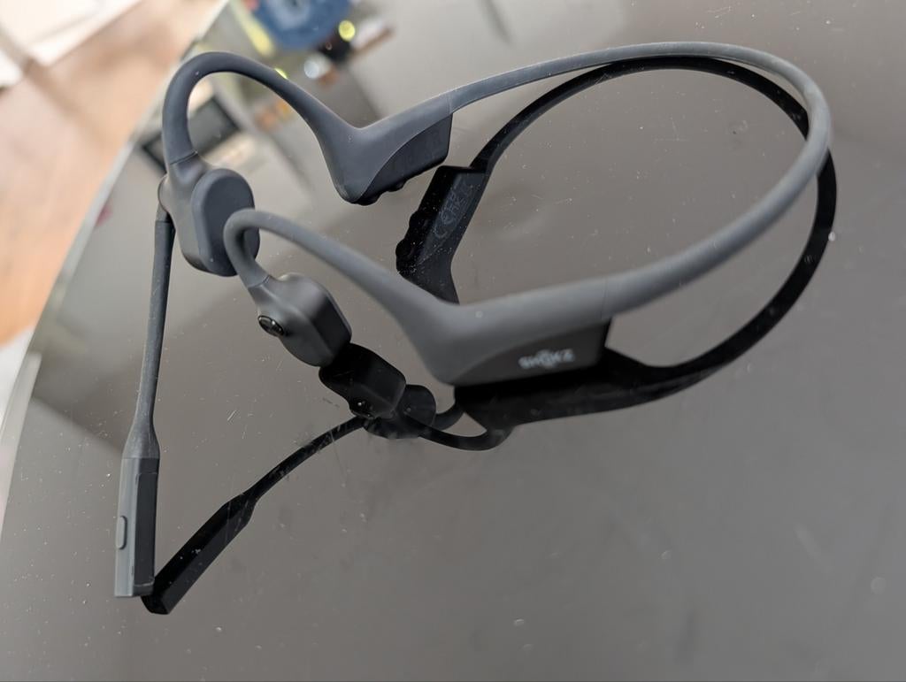 Shokz OpenComm 2 (2025 Upgrade) - Bone Conduction Headset (L, Audio, Tv en Foto, Koptelefoons, Zo goed als nieuw, Over oor (circumaural)